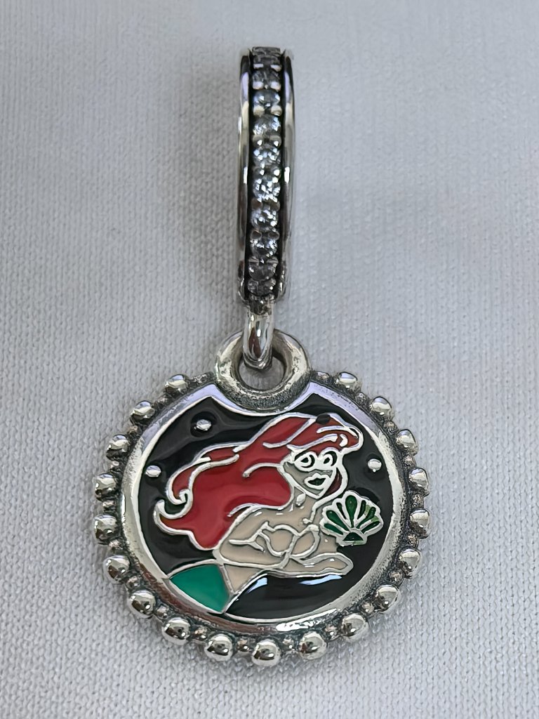 Pandora Ariel And Ursula Exclusive Dangle Charm, S925 Silver Jewelry